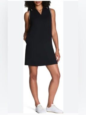 SPANX airpique sleeveless polo dress